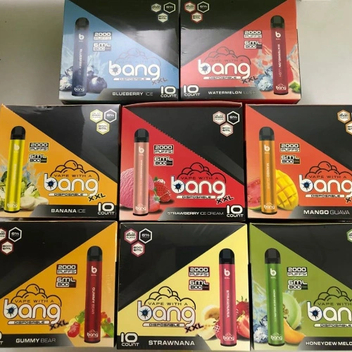 Kertakäyttöinen bang xxl 2000 kertakäyttöinen vape -kynä